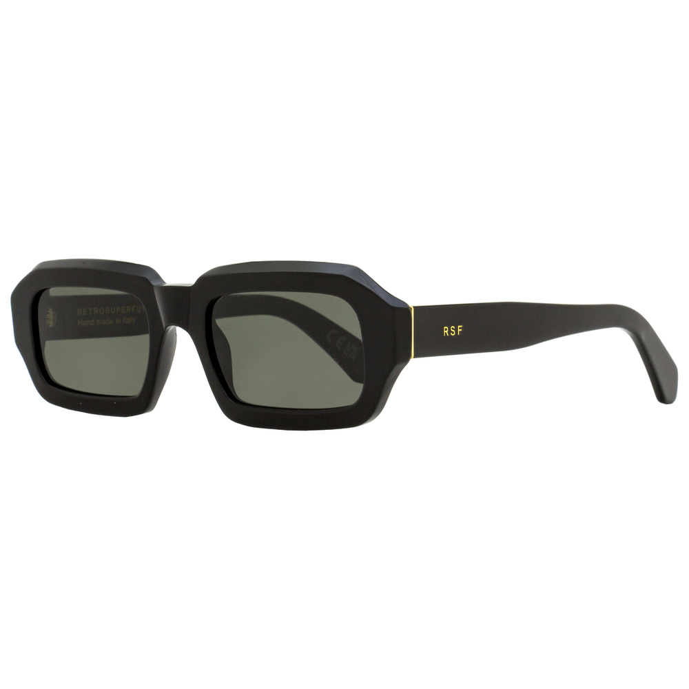 Retrosuperfuture Rectangular Sunglasses Fantasma 17I Black 54mm